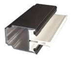 Skylight Sliding Greenhouse Roof Glazing Aluminium Profiles in mill finish ,
