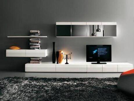 Buy cheap Light Color Home Interior TV Cabinet Utility Functions Long Performance Life from wholesalers