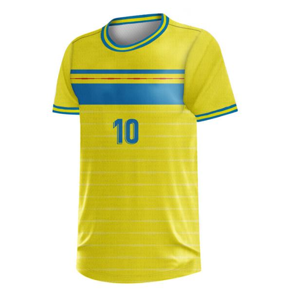 Buy cheap Custom Recycled Sports Wear Polyester Football Game Kit Chest Width 61cm from wholesalers