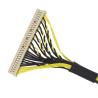 Buy cheap Electronic Lcd Lvds Cable Rubber Silicone Insulated 30pin 40pin Lvds Cable from wholesalers