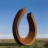 Buy cheap Modern Abstract Ring Corten Steel Art Sculpture from wholesalers