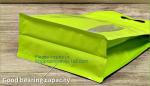 chocolate food packaging custom square bottom aluminum foil zipper pouch bag