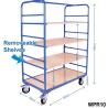 Buy cheap Galvanized Q235 PP Wheel Garden Dutch Flower Trolley from wholesalers