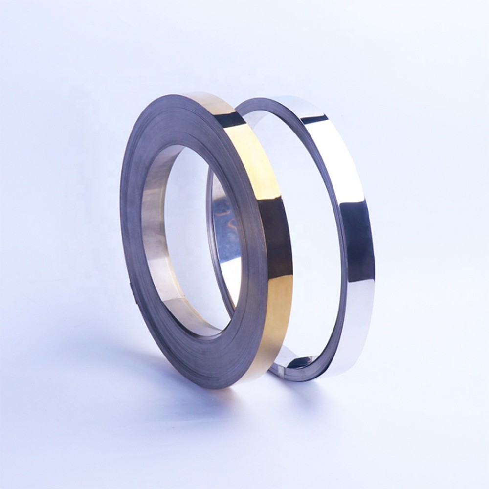 Slit Edge SS 304 Strips Cold Rolled BA Stainless Steel Banding Strap 2mm