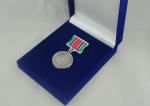 Zinc Alloy 3D Custom Medal Awards With Antique Silver Plating