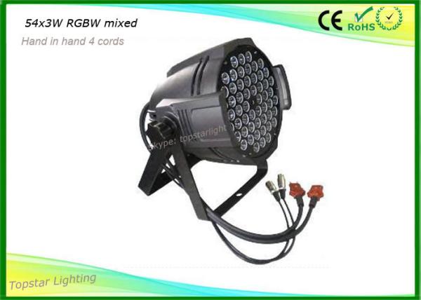 Buy cheap Disco Dj Stage Lighting , Led Par 64 Rgbw Concert Lighting Systems from wholesalers