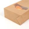 Buy cheap 40gsm-150gsm French Bread Paper Bag Sharp Bottom Window from wholesalers