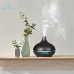 300ML Wood Grain 20ML/h Pure Cool Mist Humidifier