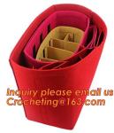 cute nursery felt box, Best selling wholesale felt purse organizer insert, Best