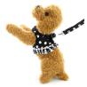 Buy cheap Puppy Cat Harness Collar Small Girl Dog Dots Vest With Leash Mesh Padded Breathable from wholesalers