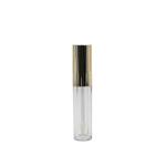 Black Lip Gloss Tube Black Box Wrapped With Custom logo