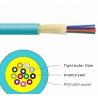 Buy cheap 12/24/36/48/72/96/144 core fiber optic cable, singlemode/multimode/OM2/OM3/OM4 0.9mm Tight Buffer Distribution Cable from wholesalers
