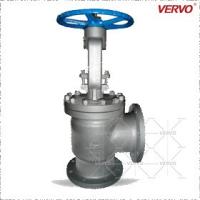 Buy cheap Right Angle Globe Valve Asme B16.34 A216 Wcb 6 Inch Globe Valve Flanged Bolted product