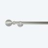 Buy cheap 6m Length Pipe Curtain Rods Circles Ball Decorative Head Iron Pole For Bedroom from wholesalers
