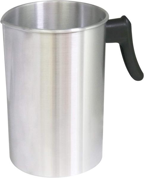 Buy cheap 4 Pounds Aluminum Construction Candle Making Pitcher Dripless Pouring Spout In Silver Color from wholesalers
