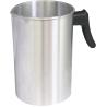 Buy cheap 4 Pounds Aluminum Construction Candle Making Pitcher Dripless Pouring Spout In Silver Color from wholesalers