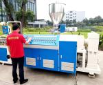 Buy cheap Siemens Motor Plastic Profile Extrusion Machine , PVC Ceiling Panel Production Line from wholesalers