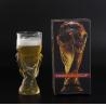 Buy cheap Customization Crystal Glass Cup Sustainable With Football Shape from wholesalers