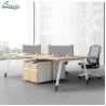 Buy cheap Streamlined Organization Space Office Workstation of Open with 4 Compartments from wholesalers