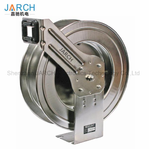 Buy cheap Automatic Retractable Hose Reel Stainless Steel Spring Loaded For clean water from wholesalers
