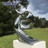 Buy cheap Customizable Spatial Forged Metal Sculpture Abstract Spiral Twisted Geometric from wholesalers