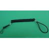 Buy cheap Hot Selling China Manufacturer Supply Black High Pulling Spiral Coiled Retainer Strap w/2loops End from wholesalers