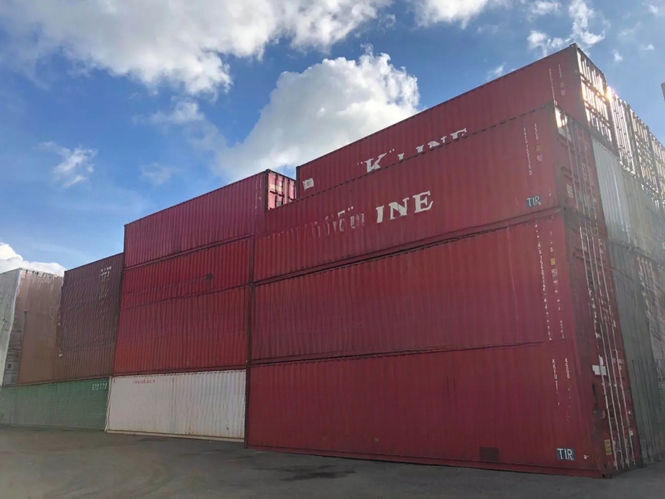 40ft HC 40 ft Shipping Containers High Cube Second Hand Dry Container Cargo Worthy Used 40 feet