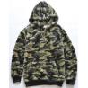 Buy cheap Casual Womens / Mens Oversized Pullover Hoodie Camouflage / Leopard Printed from wholesalers