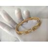 Buy cheap Diamond High End Custom Jewelry Love Bracelet 18K Yellow Gold from wholesalers