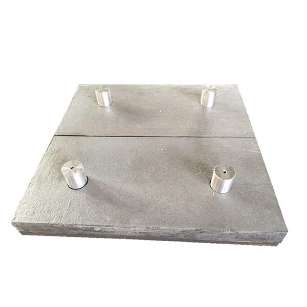 Buy cheap 294*294*30mm High Cr 63HRC White Iron Wear Plates For Buckets from wholesalers