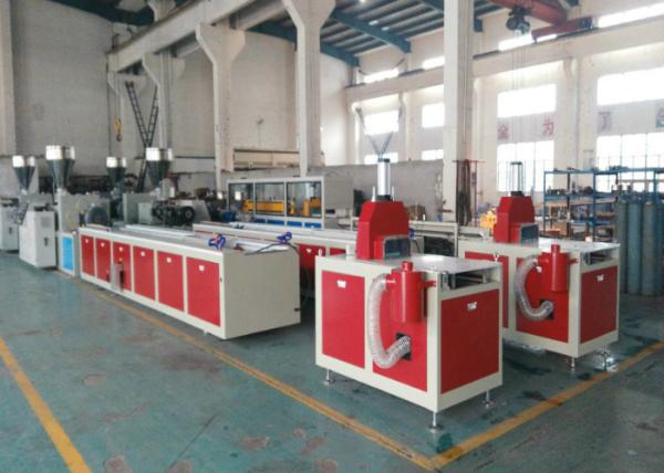 Buy cheap PVC Plastic And Wood Foam Plastic Sheet Extrusion Line 1 Year Warranty from wholesalers