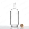Buy cheap Customized 500ml 750mL 1000ml Transparent Thick Bottom Glass Wine Bottle with Cork from wholesalers