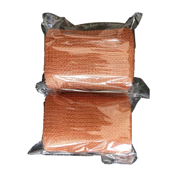 Pest Control Copper Knitted Mesh 500mm Width 10m Length Wear Resistance