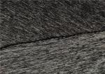 4 Way Stretch Knitted 150 Cm Gray Melange Fabric