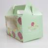 Buy cheap Takeaway cake box packaging with clear window cake disposable box packaging dessert box muffin box packaging from wholesalers