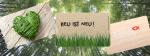 Bamboo Wood Smart Card Business Key 125KHZ / 13.56MHZ For Hotel Access Control
