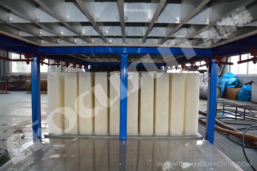 Fast Cooling Direct System Block Ice Machine 10 Ton Daily Capacity with Bitzer Compressor