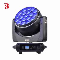 Buy cheap 19*40W Beam Spot Wash Moving Head Stage Light IP20 High Brightness For Wedding product