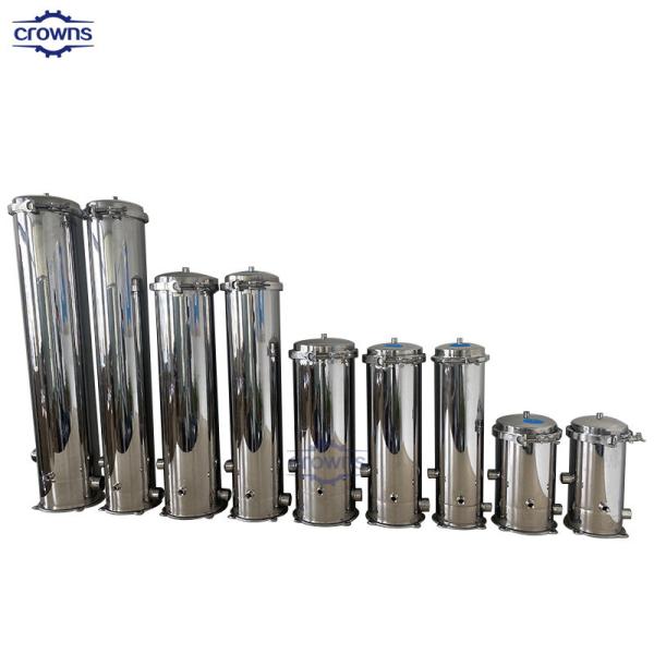 Buy cheap Sanitary Multi Cartridge Filter Stainless Steel Microporous Membrane Cartridge Filter Housing from wholesalers