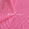 Buy cheap Sustainbale Rib Recycled Polyester Swimwear Fabric 210gsm Pink from wholesalers
