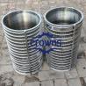 Buy cheap Solid-Liquid Separator Screen Cylinder Stainless Steel Wedge Wire Mesh Tube from wholesalers