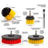 Buy cheap 22pcs Power Drill Brush,Drill Scrubber Brush for car bathroom from wholesalers