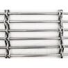 Buy cheap Screen Dividers Architectural Woven Wire Mesh Barrette Weave PVD Coating from wholesalers