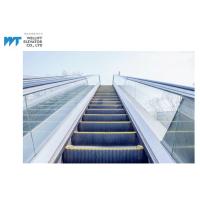 Buy cheap Glass / Stainless Steel Balustrade Outdoor Escalator With Comb Plate Safety product