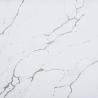 Buy cheap Mineral Crystalline Silica Free Kitchen Island White Engineered Stone Scandinavian Style from wholesalers