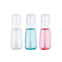 Buy cheap Blue Pink Cosmetic Plastic Bottles Customized Capacity And Colors product