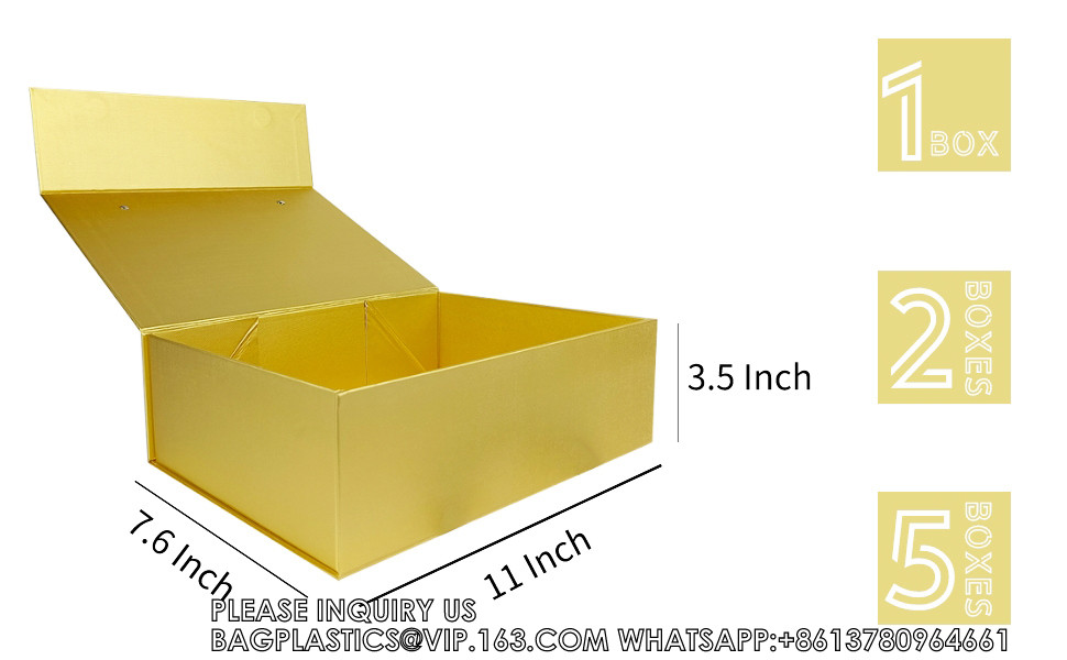 Gift Box Large Gift Box With Magnetic Lids Valentine'S Day Contains Card, Ribbon, Shredded Paper Filler