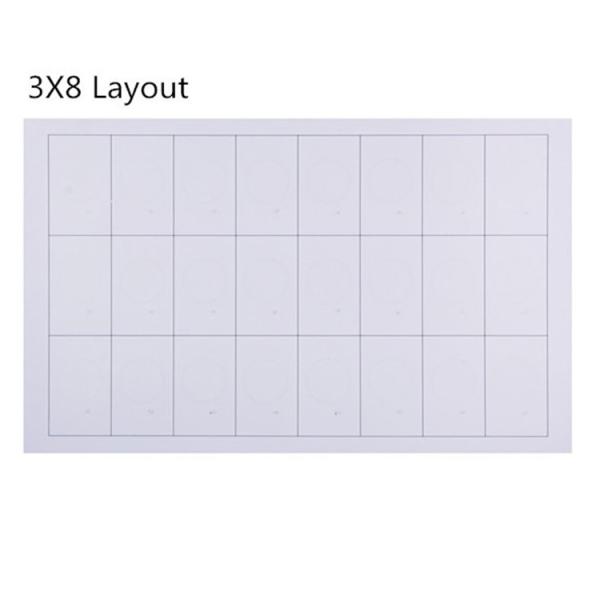 Buy cheap 125khz Rfid Smart Card Inlay Prelam Sheet A4 Size PVC White from wholesalers