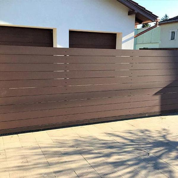 Buy cheap Commercial WPC Fence Panels Rotproof WPC Composite Fence Slats from wholesalers