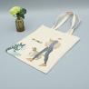 Buy cheap Promoting Beach Printed Reusable Shopping Bags Cotton Canvas Bag from wholesalers